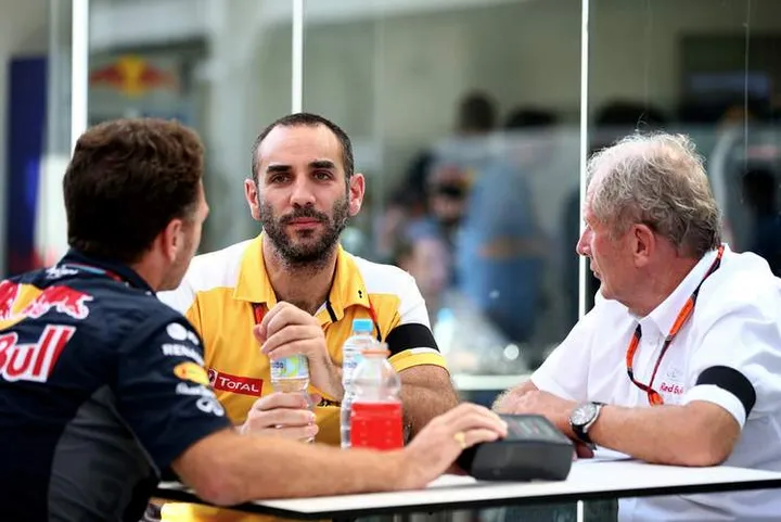 Christian+Horner+Cyril+Abiteboul+F1+Grand+tZfqTbizEwlx