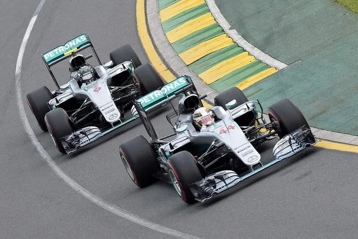 Nico Rosberg Lewis Hamilton
