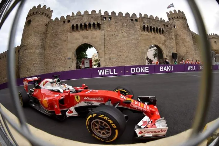 European+F1+Grand+Prix+Practice Sebastian Vettel