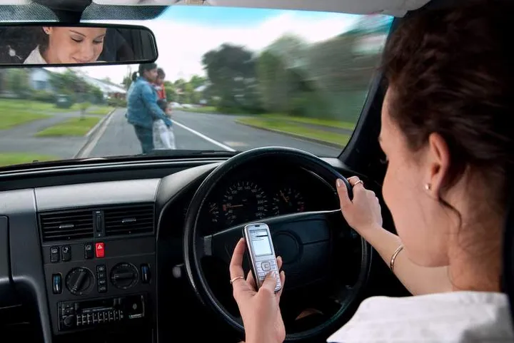 Texting while driving