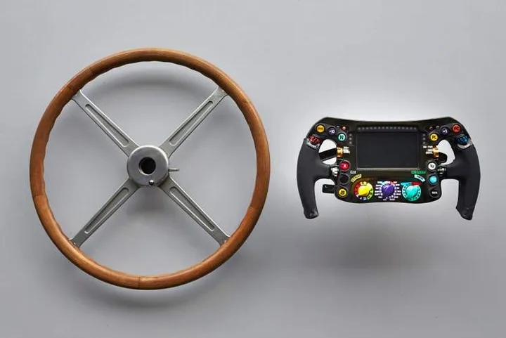 Old steering wheel new F1