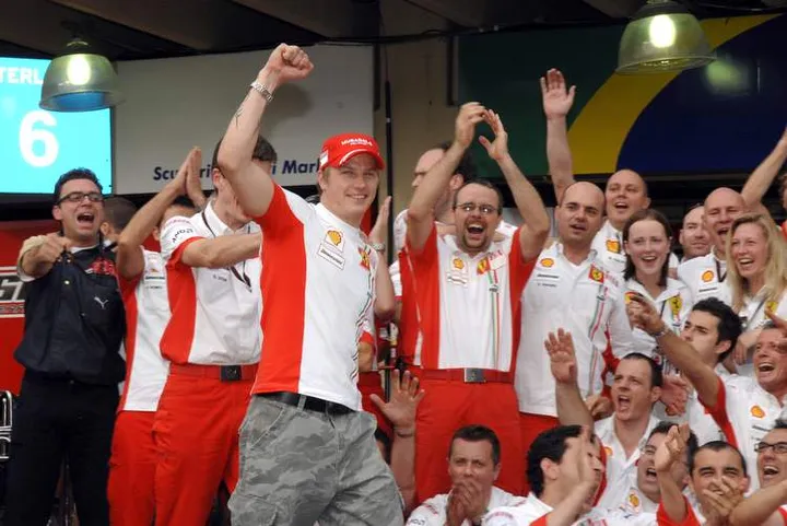 Raikkonen 2007 world champion
