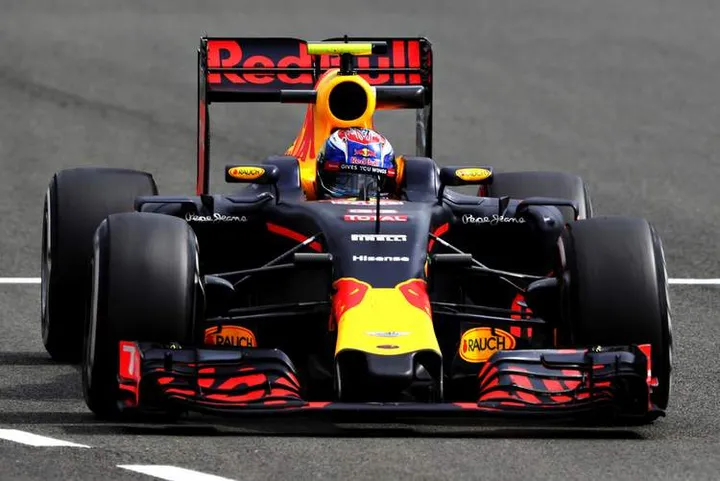 F1+Grand+Prix+Great+Britain+Practice+Ricciardo