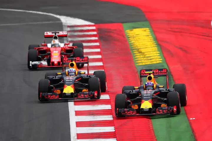 F1+Grand+Prix+of+Austria+rosberg raikkonen versttappen