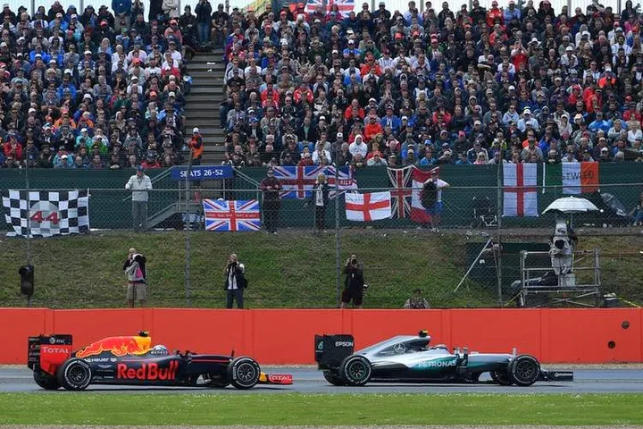 F1+Grand+Prix+of+Great+Britain+Rosberg Verstappen