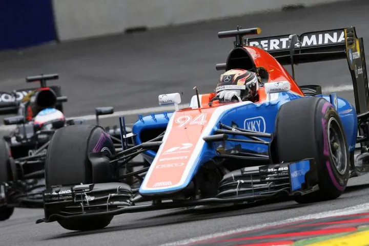 Pascal Wehrlein (GER) Manor Racing MRT05. 03.07.2016. Formula 1 World Championship, Rd 9, Austrian Grand Prix, Spielberg, Austria, Race Day.