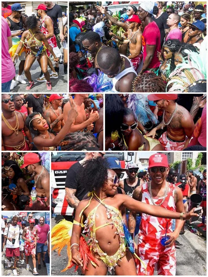 Hamilton party collage barbados crop over
