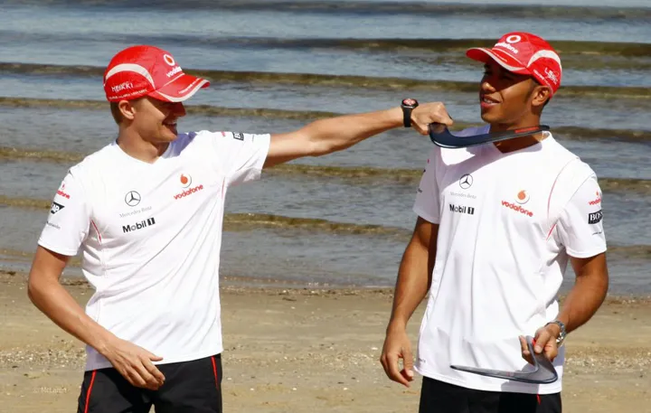 Kovalainen Hamilton