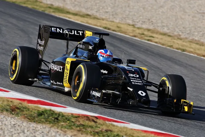 Jolyon Palmer (GBR) Renault Sport F1 Team RS16.Formula One Testing, Day 4, Friday 4th March 2016. Barcelona, Spain.