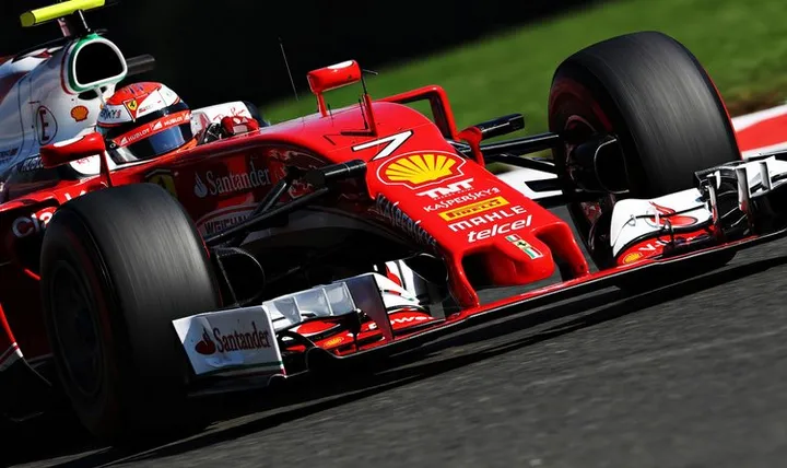 F1+Grand+Prix+Belgium+Qualifying+Raikkonen 