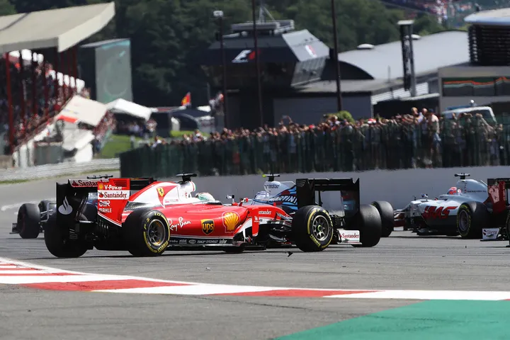 F1+Grand+Prix+of+Belgium+Vettel