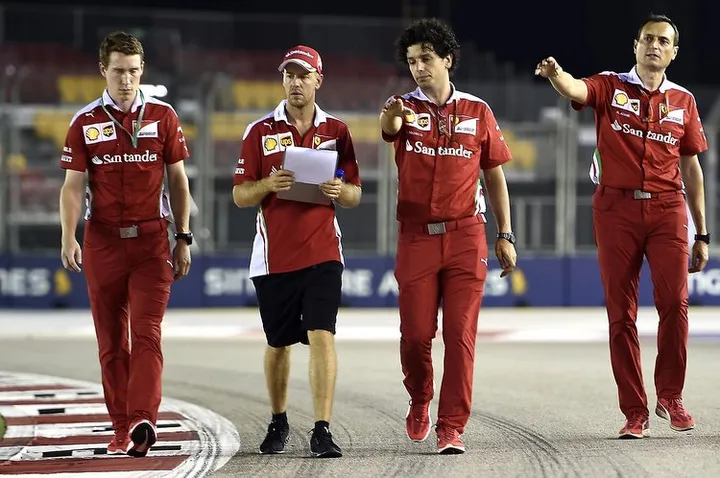 GP SINGAPORE F1 Vettel