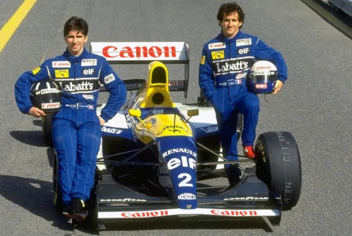 damon hill alain prost williams