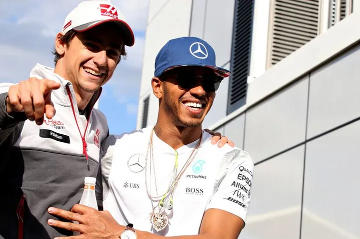 esteban gutierrez f1 lewis Hamilton