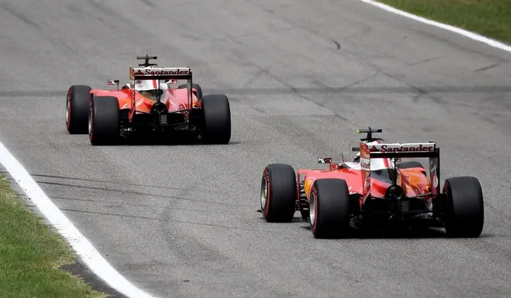 F1+Grand+Prix+of+Italy+Raikkonen Vettel