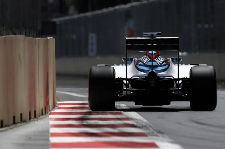 Baku City Circuit, Baku, Azerbaijan. Saturday 18 June 2016. Felipe Massa, Williams FW38 Mercedes. Photo: Glenn Dunbar/Williams ref: Digital Image _V2I9534big picture