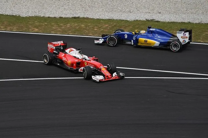 vettel ferrari spin