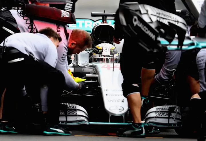 Hamilton Mercedes Mexico