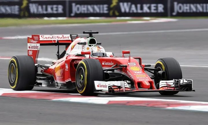 Vettel Ferrari Mexico