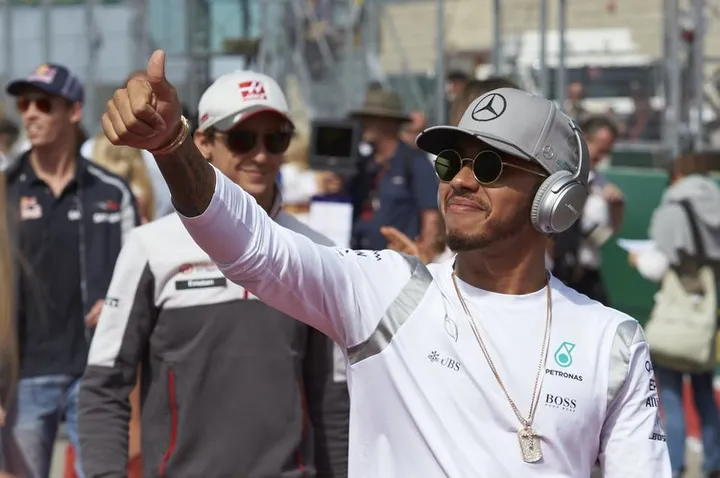 Formel 1 - MERCEDES AMG PETRONAS, Großer Preis der USA 2016. Lewis Hamilton ;Formula One - MERCEDES AMG PETRONAS, United States GP 2016. Lewis Hamilton;