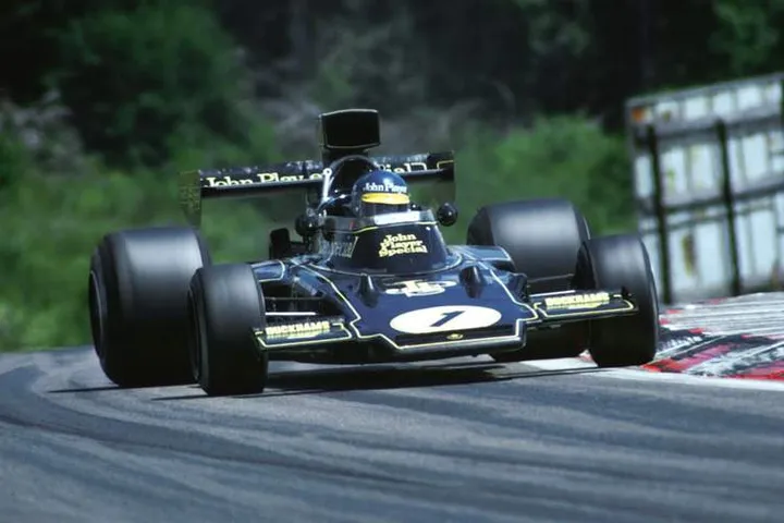 Winner Ronnie Peterson(SWE) Lotus 72EFrench GP, Dijon Prenois, 7 July 1974