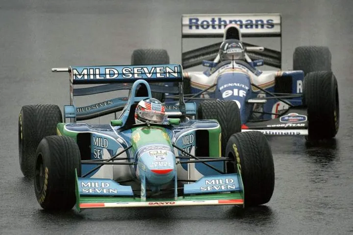 Damon Hill, Michael Schumacher