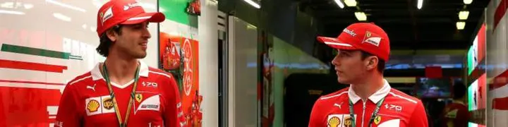 antonio giovinazzi charles leclerc