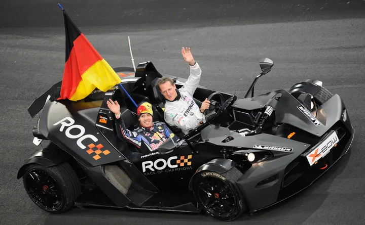 Michael Schumacher Sebastian Vettel ROC