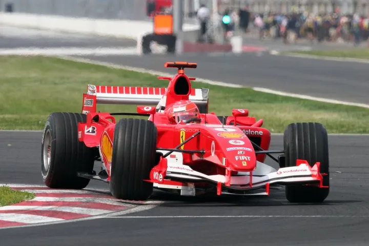 Michael_Schumacher_2005_Canada montreal ferrari