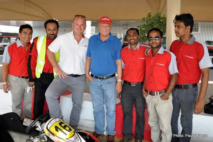 niki lauda karting kartdrome f1 legend