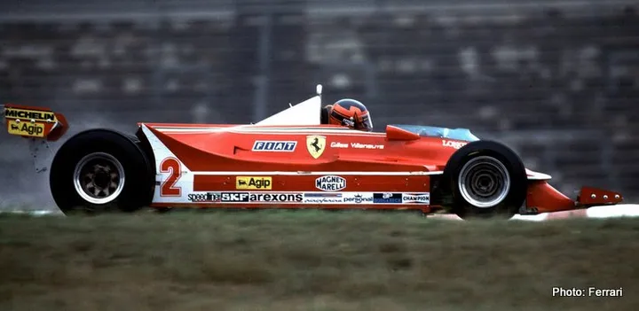 cilles villeneuve ferrari 312t4