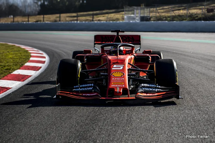 ferrari, barcelona, test photo, 2019, f1