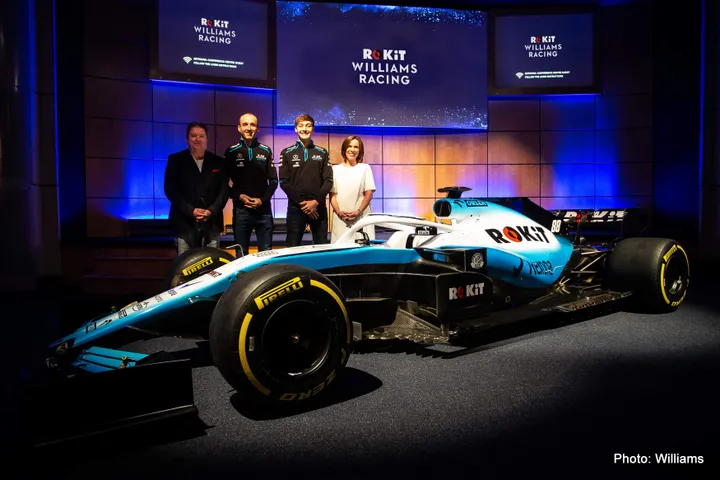 rokit williams racing livery launch 3