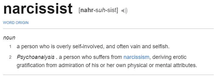 narcississit