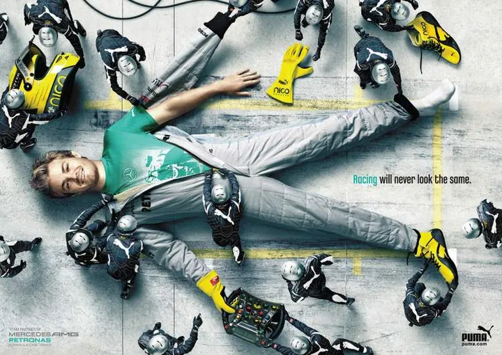 puma mercedes campaign rosberg 1