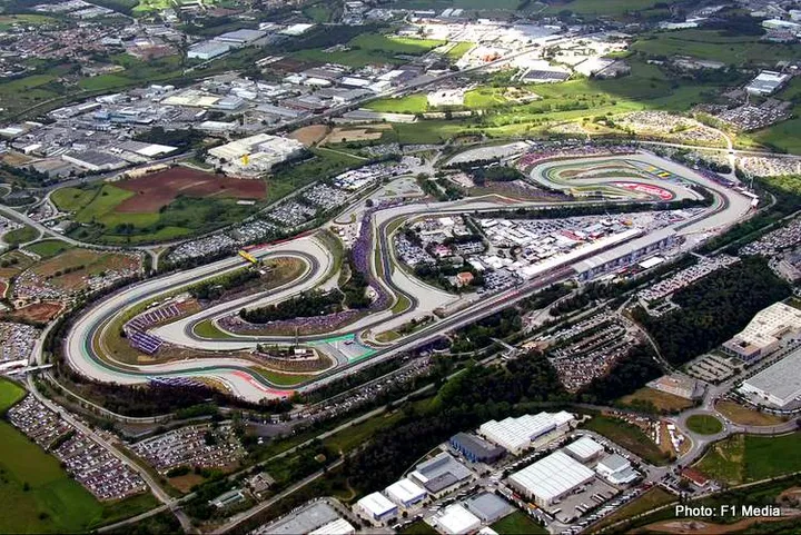 F1 Formula 1 Motogp Spanish Grand Prix Barcelona Aerial view photo