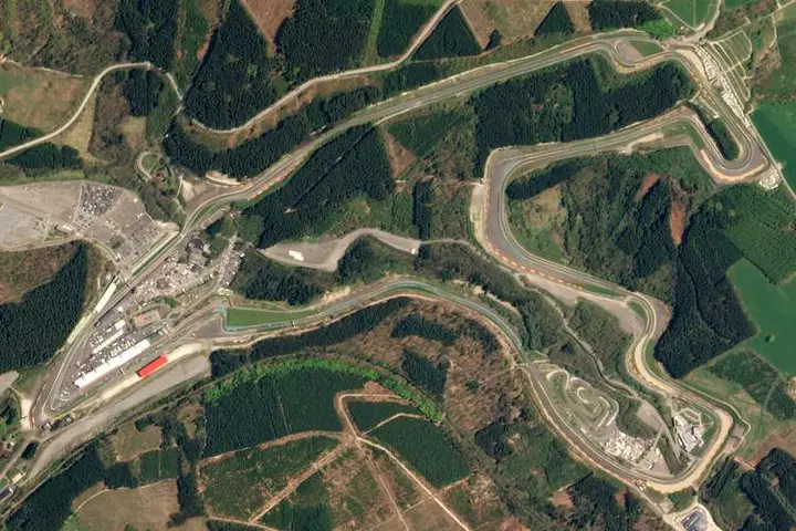 Which Formula 1 Circuits Offer the Biggest Surprises for Predictors aerial formula 1 track