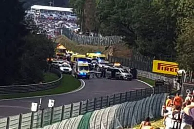 spa hubert correa crash medical doctors