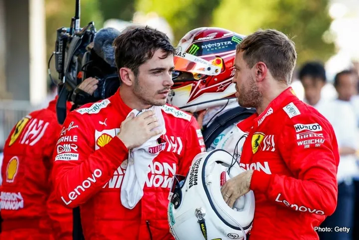 Charles-Leclerc-Sebastian-Vettel-getty
