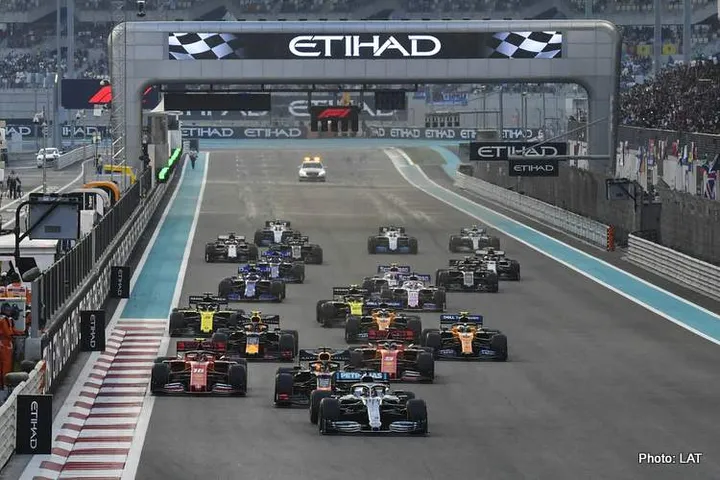 f1 glamour 2019 Abu Dhabi GP