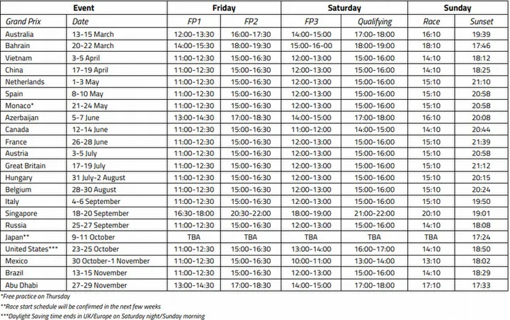 2020 formula1 calendar graphic photo 10 jan 20 4 10 03 pm