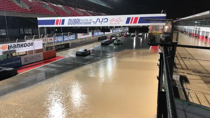 Circuit flood sees 24H Dubai declared after seven hours - Speedcafe