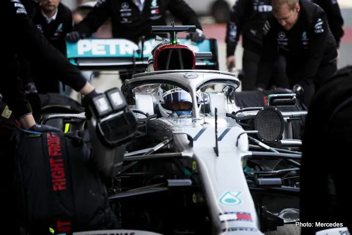 1 bottas barcelona day 1 test