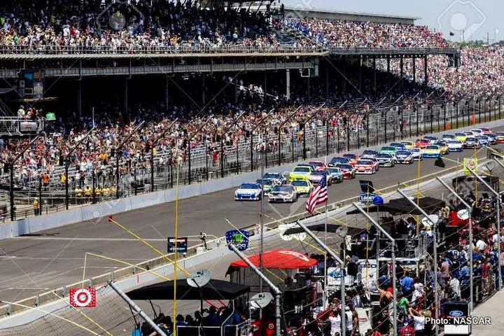 1 14682413 indianapolis in july 29 brickyard 400 nascar sprint cup series race at indianapolis motor speedway j
