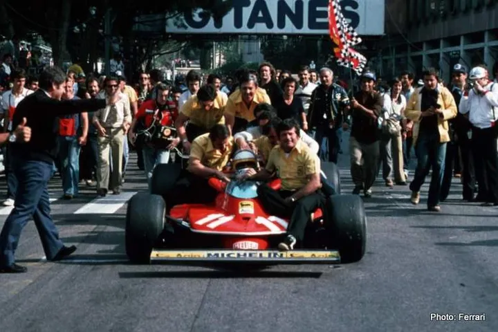 1 scheckter ferrari monaco winner