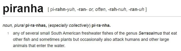 piranha