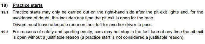 practice start rules 001