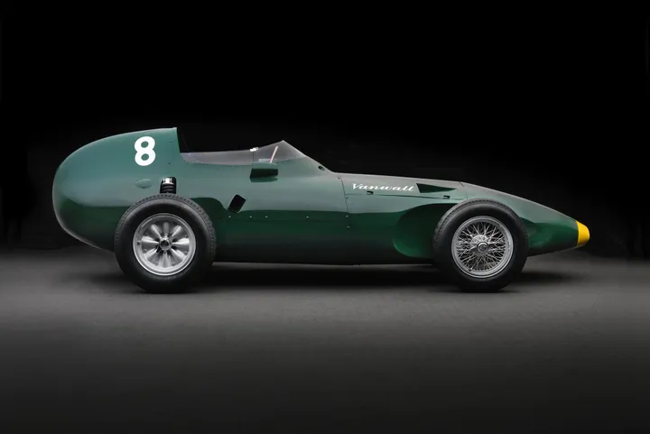 The Lights Go Green On Six 1958 Vanwall Formula One Continuation Cars -  Salon Privé