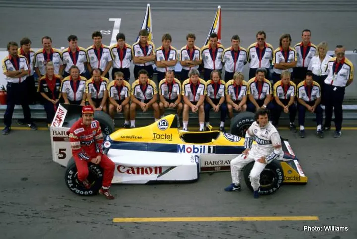 Nigel Mansell, Riccardo Patrese