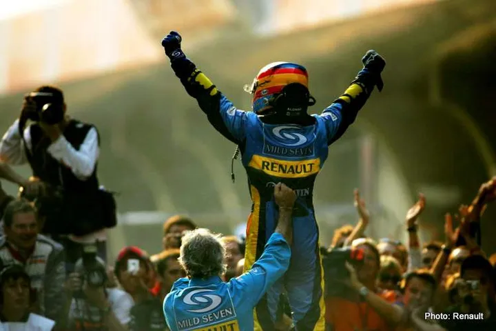 alonso renault briatore f1 world champion